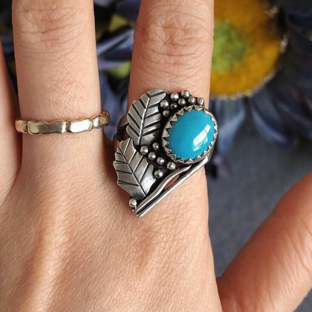 ‼️Clearance‼️Sterling silver turquoise ring